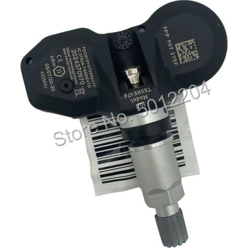7PP907275F TPMS Tire Pressure Monitor Sensor System For Audi A4 A6 Allroad A8 Q7 R8 RS4 RS7 S4 S6 S8 2000-2018 433MHz 7P0907275