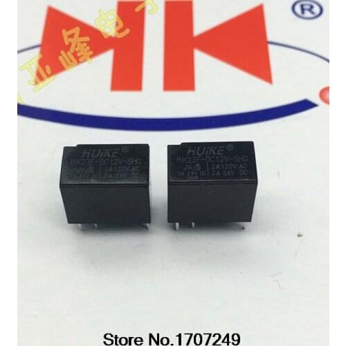 Free Shipping 100% new original relay 50pcs/lot HK23F-DC12V-SHG HK23F DC12V SHG 12V 2A 8PIN