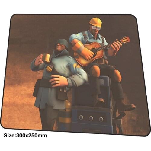Team fortress 2 mousepad 300x250x3mm gaming mouse pad big gamer mat High-end game computer desk padmouse locrkand large play mat