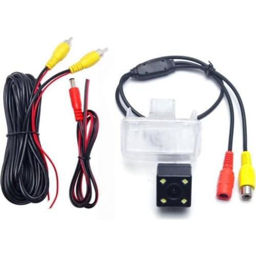 Rear View Camera Backup Reverse Parking Camera With 4LED for Toyota Corolla/Altis/Yaris/Vios/Camry XV50/Highland//Fortuner2015