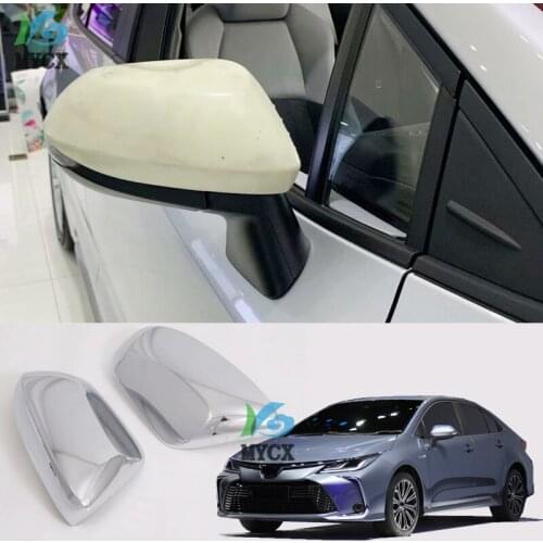 For Toyota Sedan Corolla E210 Prestige Altis 2019 2020 ABS Chrome fuel tank cap cover car-styling trim oil fuel cap protective