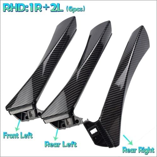 Hot Sell Car Accessories For BMW 3 Series E90 E91 E92 316 318 320 325 328i Inner Doors Panel Handle Pull Trim Cover LHD RHD