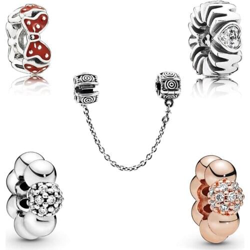 S925 Sterling Silver Multicolor Zircon Brilliant Love Lace Chandelier Purple Wildflower Meadow Insulated Room Safety Chain