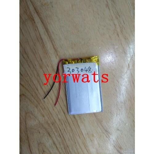 New Hot A Rechargeable Li-ion Cell New 3.7V lithium ion battery 303048 033048 e-book digital intelligent water meter power