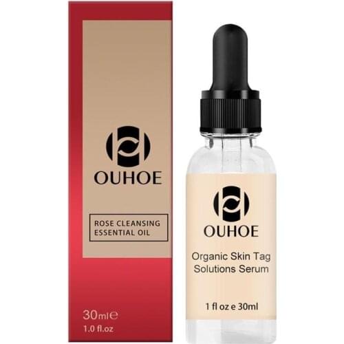 30ml Organic Tags Solutions Serum Skin Tag Remover Serum Organic Skin Tag Remover Serum Face Wart Tag Mole Freckle Painless