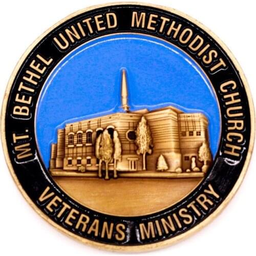 Custom zinc alloy coins promotion new carved plated antique gold coins