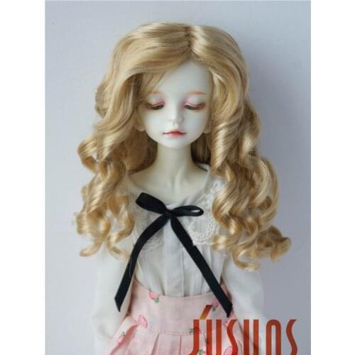 JD259 1/6 1/4 1/3 YOSD MSD SD Fashion BJD doll wigs size 6-7inc 7-8inch 8-9inch Lady roll BJD Synthetic mohair wig