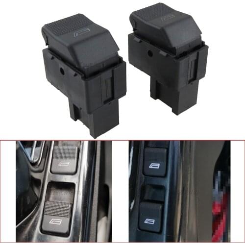 2PCS 6X0 959 855B 6X0959855B Electric Power Master Window Switch For VW Polo Hatcback 6N2 1999-2001 Seat Arosa Cordoba 1999-2002