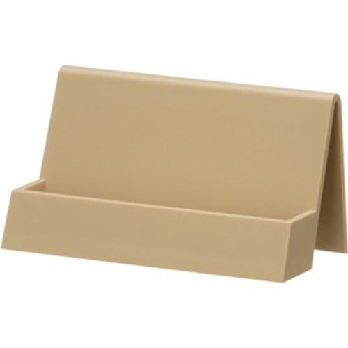 Plastic Office Business Name Card Holder Storage Display Stand Rack Desktop Table Organizer P9YA