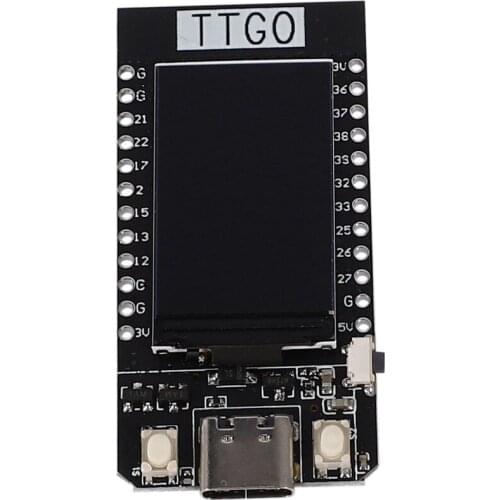 Ttgo T-Display Esp32 Wifi and Bluetooth Module Development Board for Arduino 1.14 Inch Lcd