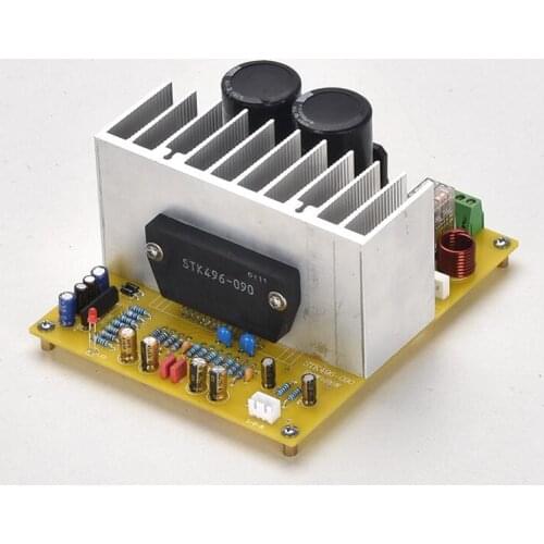 High powerlow distortion power amplifier board STK beautiful sound thick film stk496-090 power amplifier board 2x100W