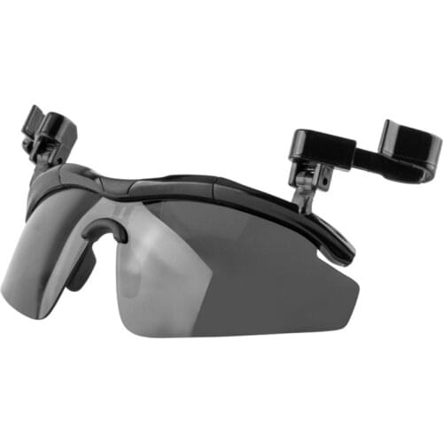 Solid Polarized Fishing Glasses Hat Visors Sport Clips Cap Clip on Sunglasses For Men Fishing Biking Hiking Golf Eyewear