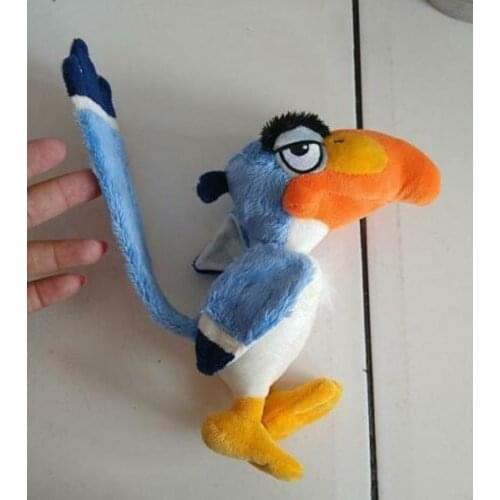 Officia DISNEY the Lion King ZAZU 20cm Rare Bean Bag Plush Doll Stuffed Toy Gifts