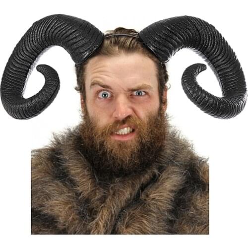 Halloween props make strange horns, horns, head ornaments