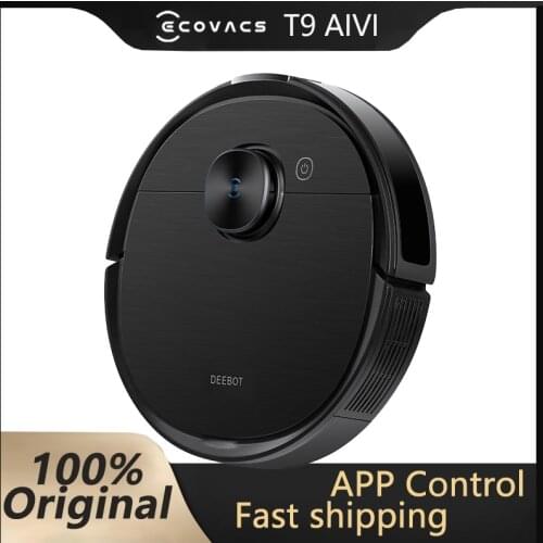 ECOVACS Deebot T9 AIVI Robot Vacuum Cleaner with OZMO Pro 2.0
