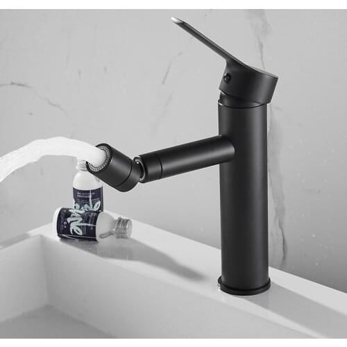 Bidet Faucet Finished Deck Mounted 304 Stainless Steel Bathroom Adjustable Single Hole Mixer Hot And Cold Tap Bidet Faucet