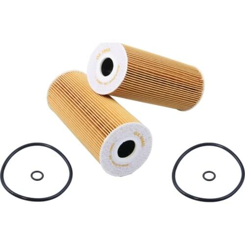 074 115 562 2pcs Diesel Oil Filter For V-W Beetle Golf J-etta Passat 1.9TDI 1.9 L HU726/2X OX 396D ECO 074115562