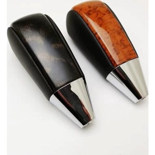 2008-2015 FJ200 LC200 Car Leather Wooden Gear Shift Knob For Toyota Land Cruiser 200