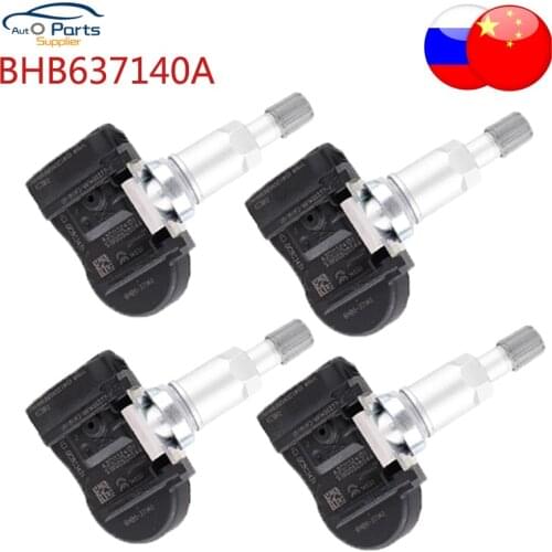 4 pcs/Lot BHB637140A 433MHZ Tire Pressure Sensor TPMS For Mazda 2 3 5 6 CX-5 CX5 CX-6 CX6 CX-9 CX9 MX-5 Artz