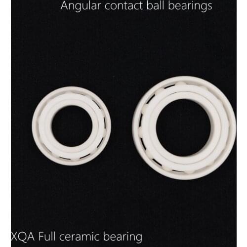 7008 7009 7010 7011 7200 7201 7202 7203 CE ball full all ceramic bearings Double sided sealed Dust cover Non-magnetic Insulating