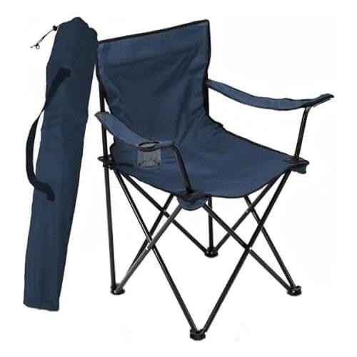 Bofigo Camping Chair Folding Chair Garden Chair Picnic Beach Balcony Chair Blue
