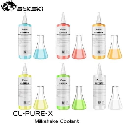 Bykski CL-PURE-X 500ml milkshake water cooling liquid computer radiator opaque anti-corrosion thermal fluid