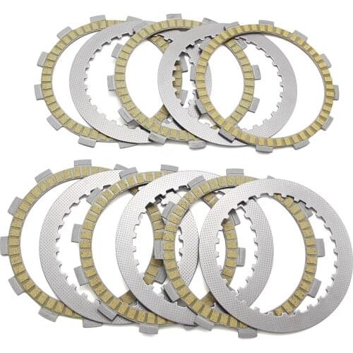 MOTOR Clutch Friction Disc Plate Kit For Suzuki ST400V GSX400 GK7BA Inazuma ST400 LS400F LS650 LS650 DR500 DR500R DR600R DR600S