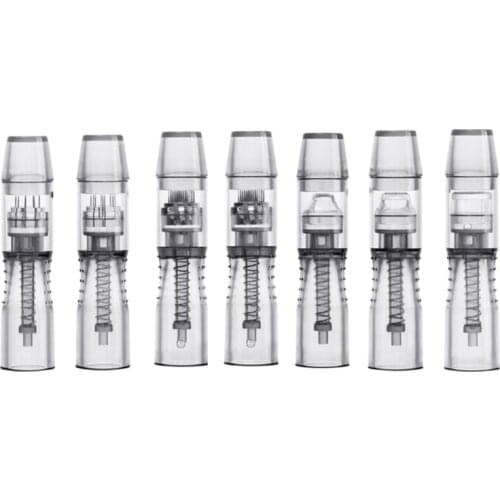 Linen Free Microblading Needles for Eyelashes MTS Eyebrow Hemp-Free Tattoo Cartridge Needle 9/12/32/42/Round/Square Crystal