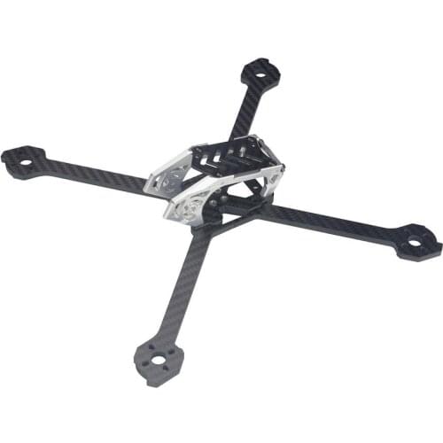 KINGKONG/LDARC KK 7GT 270mm Wheelbase 5mm Arm Aluminum Carbon Fiber Frame Kit for RC FPV Racing Drone 113.5g