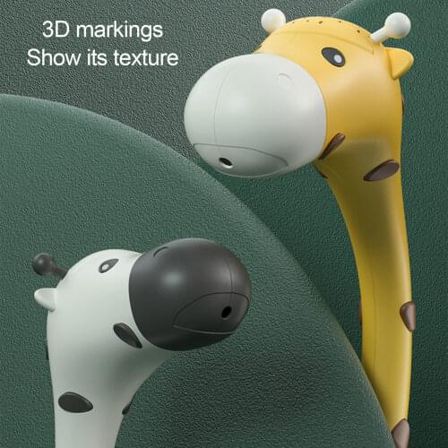 Giraffe projection crib bell toy baby multi-function remote control music rotating comfort gutta-percha bed bell (color box)