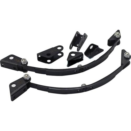 Metal Front Rear Suspension Shock Absorbing Spring Suspension Steel Plate for 1/14 Tamiya Simulation Trailer RC Truck Parts