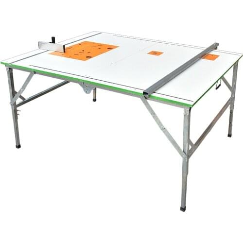 Mgj001 Multifunctional Portable Woodworking Saw Table Work Table High-quality Household Folding Woodworking Workbench (1.5*1.2m)