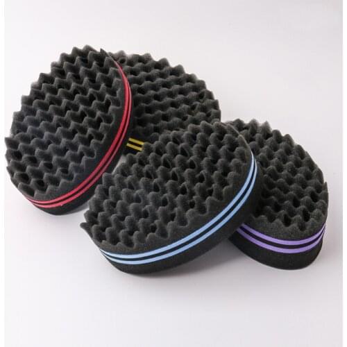 Salon Sponge Comb Lightness and Portability No Space Occupy Head Massage Curly Straight Barbershop Hair Styling Perm Tool