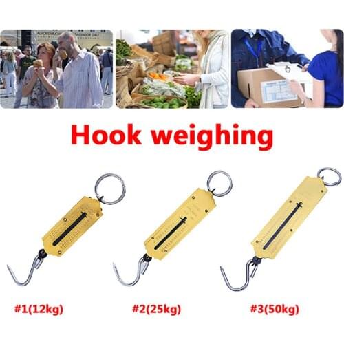 Spring Mechanical Scale Weight Scale Luggage Scale Travel Home Accurate Hand-Held Portable
