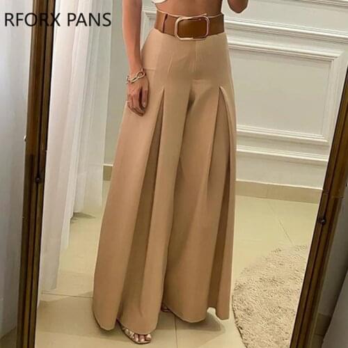 Женские брюки широкие RFORX PANS China At AliExpress