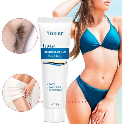 Hair Removal Cream Mild Painless Hair Remover For Armpit Legs and Arms Skin Care Body Care Depilatory Cream 40g For Men Women