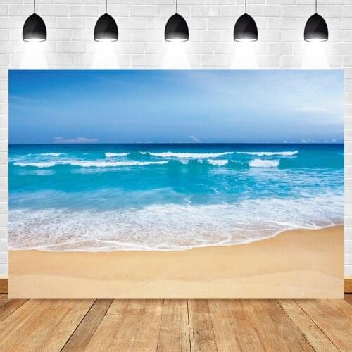 Yeele Summer Beach Party Birthday Sea Seaside Backdrop Newborn Baby Birthday Photography Vinyl Photographic Background Photocall