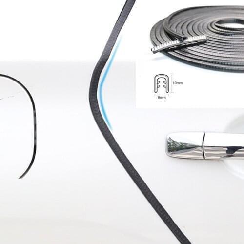 Car Door Edge Scratch Protector Strip Guard Trim Auto Door Anti Collision Strip for Jeep Grand Cherokee Dodge Journey