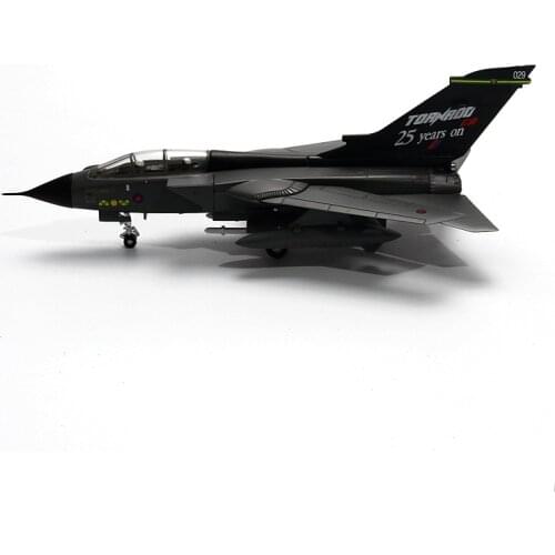 1:100 European Tornado Fighter Jet Model Alloy Aircraft Model Simulation Finished Military Decorations Family Collection Gifts