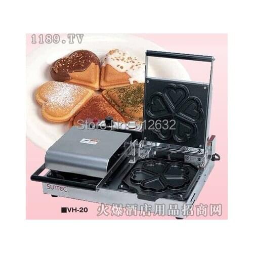 1 Head Muffin Machine Heart Shaped Non-sticky Cake Sandwich Ice Cream Sandwich Machine