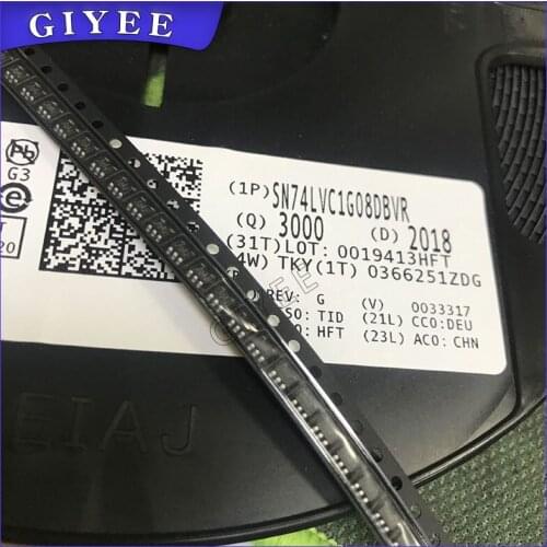 100PCS SN74LVC1G08DBVR SN74LVC1G08DBV SN74LVC1G08 SOT23-5