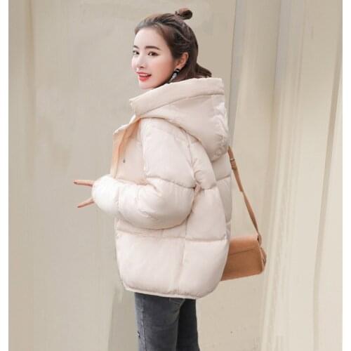 2019 Winter & Spring Women Jacket Short Down Outwear Female Winter Coat Cotton Padded Warm Jacket Outwear Women Winter Down Coat