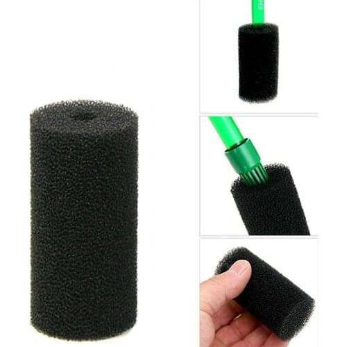 5Pcs Replacement Foam Cover Tank Inlet Pond Crystal Shrimp Breeding Barrel Inlet Pond Black Color Foam Aquatic Filters