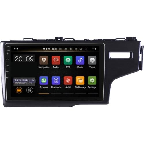 9 Inch 4GB RAM Car GPS Navigation Player Android 9.0 IPS Screen Car radio player For Honda Fit/Jazz Right Hand Driving 2014-2019