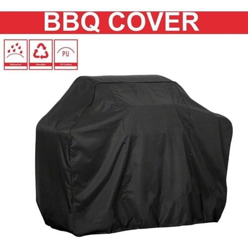 S-XXL Large Heavy Duty BBQ Cover Outdoor Waterproof Barbecue Garden Gas Protector Grill G0P1