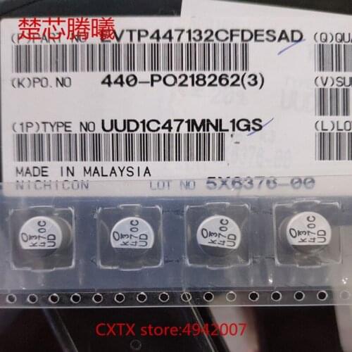 CHUXINTENGXI UUD1C471MNL1GS 100% NEW For more specifications and models, please contact customer service