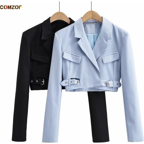 Женские пиджаки COMZOF China At AliExpress