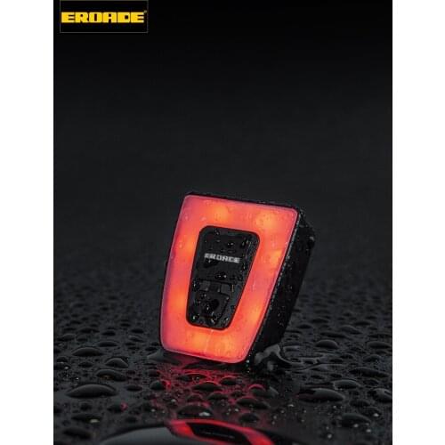 EROADE Helmet Tail Light For Bicycle Personalised Mtb Accessories USB Charging High Brightness Waterproof Riding Running Lights