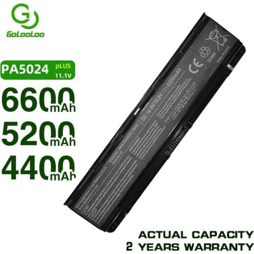 Golooloo 6 cells Battery for Toshiba Satellite l805D L830 L835D L830D L840D L845 L870D L855 L870 L875 L875D M800 PA5024U-1BRS