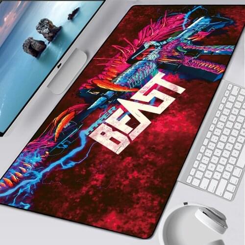CSGO 900x400mm Mouse Pad Hyper Beast Mat XL Large Locking Edge Gaming Mousepad CS GO Keyboard Carpet Rubber Table Computer Mats